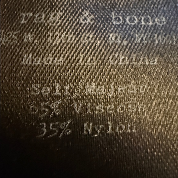 Rag & Bone Alyssa Texured Knit A-Line Sleeveless Dress Black Size Small - Picture 9 of 9